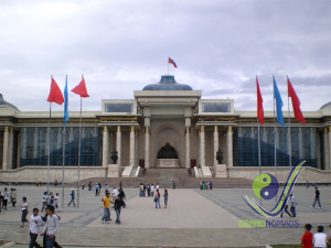 Sukhbaatar square (Genghis square)