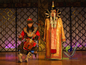 Mongolian folklore performance