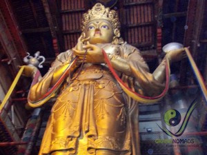 Enormous Buddha in Gandan Monastery