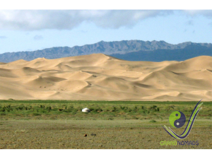 Khongor Sand Dunes in the Gobi