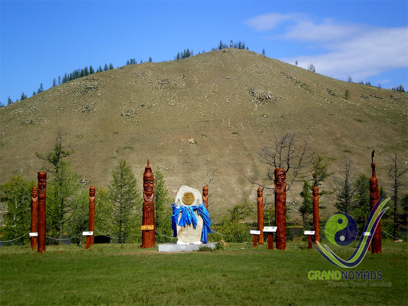 Visit the historical places related to Chinggis Khan in Binder. 